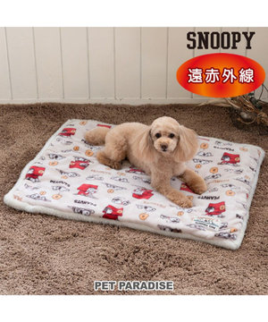  スヌーピー  うたたね柄 角型マット 小型犬 80×60cm
