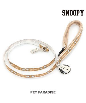  スヌーピー リード  反射チャーム付き 《フェイス》ＳＭ 中型犬