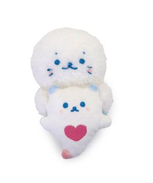  しろたん ぴょこんと マスコット 《クリオネ》 単品