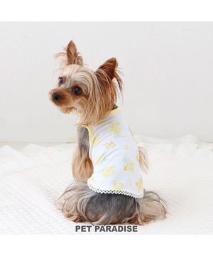  ペットパラダイス はじめてタンクトップ 《ミモザ柄》 小型犬