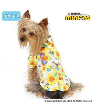  ミニオン 背中開き アロハシャツ 《ひまわり》 小型犬
