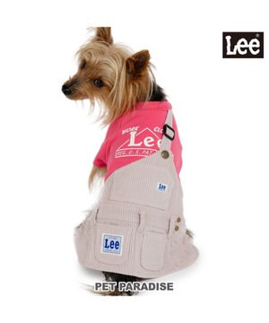  Lee ワンショルダー スカートつなぎ 《ピンク》 小型犬