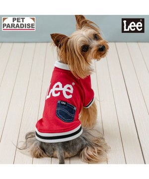  Lee ジップUP トレーナー 《レッド》 小型犬