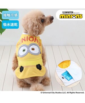  ミニオン ボブ ポケットクール タンクトップ 《顔ぼん》 小型犬