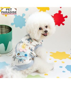  ディズニー スティッチ＆スクランプ トレーナ 小型犬
