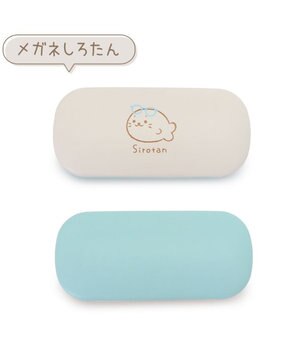  しろたん クロス付き メガネケース 《メガネしろたん》