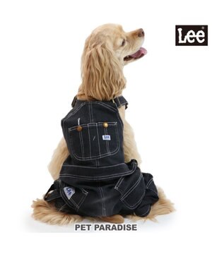  Lee デニム オーバーオール 《ブラック》 中型犬 大型犬