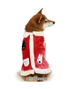  リサとガスパール 背中開き もこふわ ベスト 中型犬