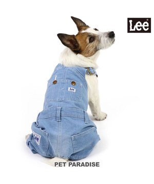 Lee ライトデニム オーバーオール 小型犬