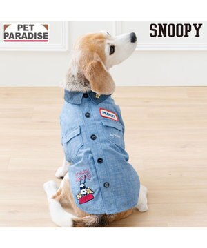  スヌーピー ワークシャツ 中型犬