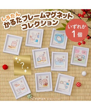  しろたん かるたフレームマグネットコレクション 【単品】