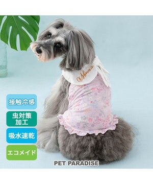  ディズニー ミニーマウス エコメイド タンクトップ 《リボン襟》 小型犬