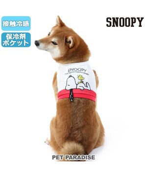   スヌーピー ショート丈 タンクトップ 保冷剤付き 中型犬