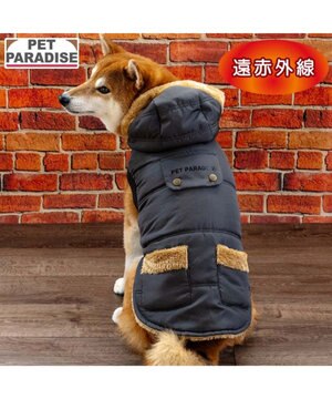  ペットパラダイス 防寒フード付コート 中型犬 大型犬