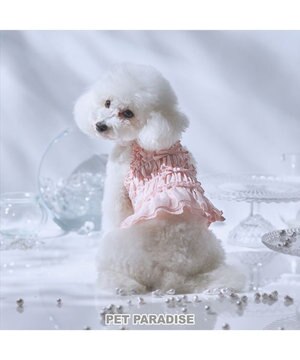  cherircouture シャーリング キャミソール 《ピンク》 小型犬