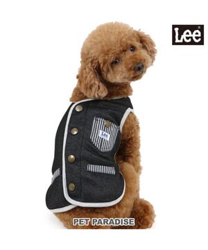  Lee ワークベスト 《デニム風》 小型犬