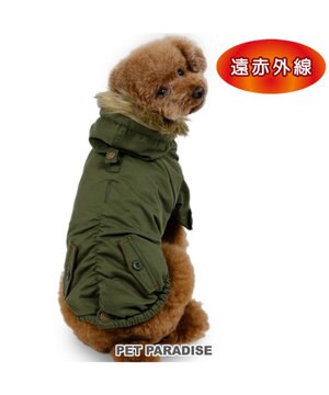  ペットパラダイス 遠赤外線 モッズコート 小型犬