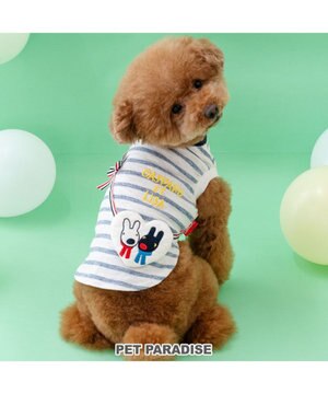  リサとガスパール ボーダーハートＴシャツ 小型犬