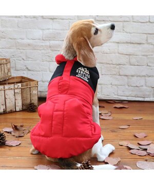  ペットパラダイス 遠赤外線 エアベスト  《レッド》 中型犬 大型犬