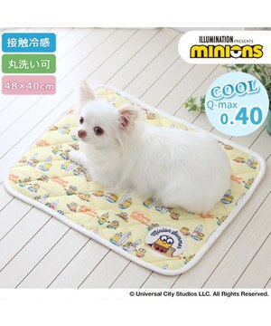  ミニオン ボブ クール マット 《ビーチ柄》 小型犬 48×40㎝