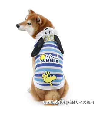 PET PARADISE スヌーピー メッシュタンクトップ 《バケーション柄》 中型犬 バケーション柄