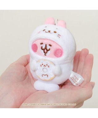 Mother garden しろたん 公式 しろたん×カナヘイの小動物　キーホルダー 《しろたんになったうさぎ》 しろたんになったうさぎ