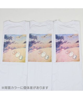 Mother garden しろたん ビッグ Tシャツ 《夕焼け》 ユニセックス 夕焼け