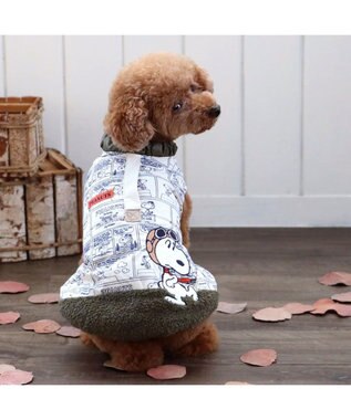 PET PARADISE スヌーピー エアベスト フライングエース  《ホワイト》  超小型犬 小型犬 ホワイト