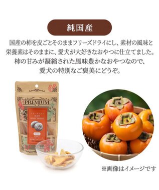 PET PARADISE プレミアムフード フリーズドライ 柿 10g 国産 0
