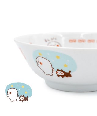 Mother garden しろたん ラーメンどんぶり 《おいしいね》 径18.5cm おいしいね柄