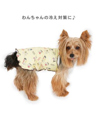 PET PARADISE スヌーピー makokoro ペティヒート 腹巻 《イエロー》 小型犬 イエロー