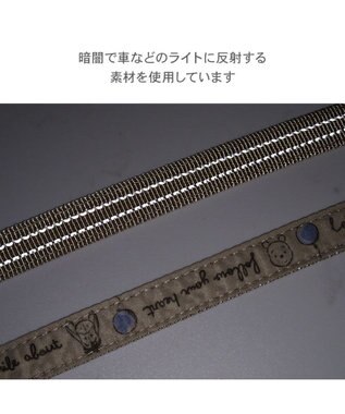 PET PARADISE ディズニー くまのプーさん リード 《風船柄》 ４Ｓ～３Ｓ ベージュ
