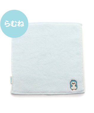Mother garden しろたん 無撚糸 ミニタオル 刺繍 ワンポイント入り 《単品》 らむね