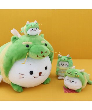 Mother garden しろたん干支 辰 マスコット 21cm 0