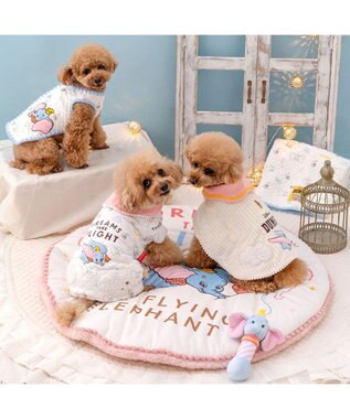 PET PARADISE ディズニー ダンボ マナーベルト 小型犬 ホワイト×ブルー