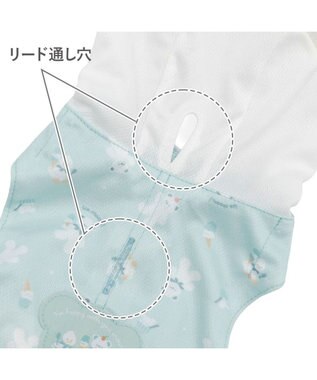 PET PARADISE ペットパラダイス くまちゃん フード付き クール ベスト 小型犬 ブルー