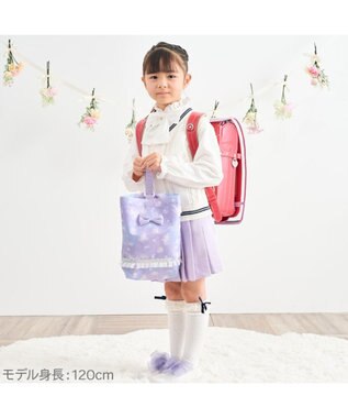 Mother garden マザーガーデン ユニコーン 通園・通学バッグ 3点セット 《フラワー柄》 フラワー柄
