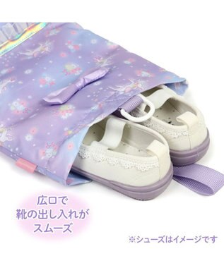 Mother garden マザーガーデン ユニコーン 通園・通学バッグ 3点セット 《フラワー柄》 フラワー柄