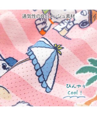 PET PARADISE スヌーピー 接触冷感 ワンピース 《サマーバケーション》 小型犬 ピンク