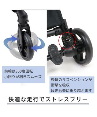 PET PARADISE smooca mini ペットカート《ブラック》 ブラック
