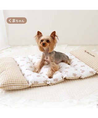 PET PARADISE ペットパラダイス ごろ寝マット 《くまちゃん柄》 小型犬 くまちゃん