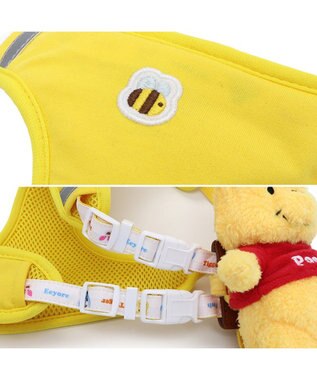 PET PARADISE ディズニー くまのプーさん マスコット付き ハーネス ＳＳ 小型犬 黄