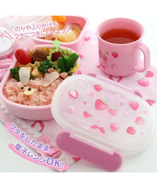 Mother garden マザーガーデン 野いちご １段 ランチボックス 《スケッチ柄》 スケッチ柄