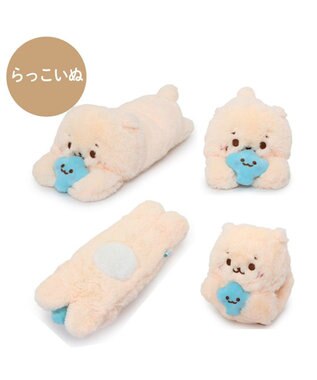 Mother garden しろたん パッチンくるっとマスコット 《らっこいぬ》 単品 らっこいぬ