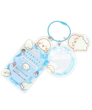 Mother garden しろたん フォト＆バッジホルダ― 《水色》 単品