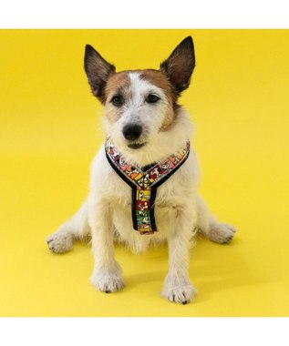 PET PARADISE スヌーピー 75周年 アクティブ ハーネス 小型犬 S 75周年柄