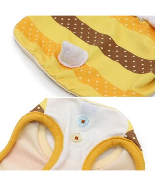 PET PARADISE ペットパラダイス エコメイドタンクトップ 蜂 小型犬 黄