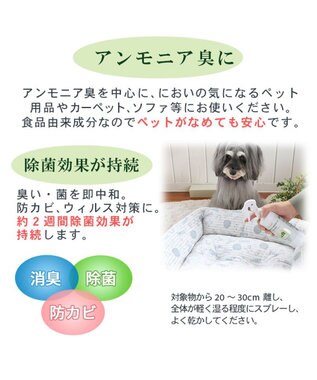 PET PARADISE ペット 消臭スプレー　エチケットウォーターｎ（ネイチャー） 50mL 白～オフホワイト