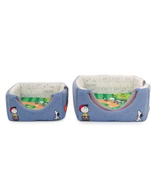 PET PARADISE スヌーピー 野球２ｗａｙ ハウス Ｌ -