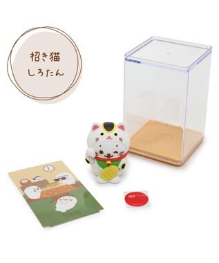 Mother garden しろたん シーズン フィギュア ケース入り 《招き猫しろたん》 単品 招き猫しろたん